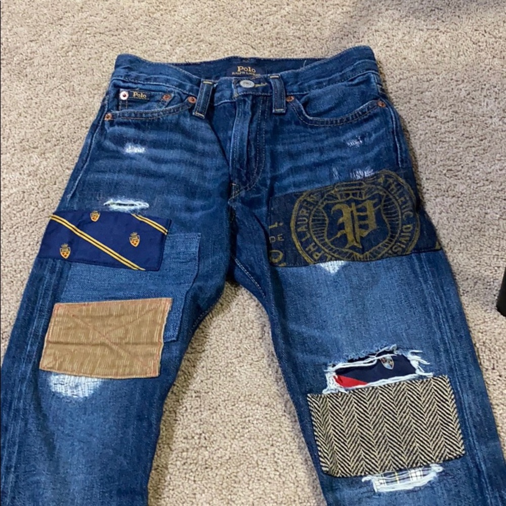 Boys size 8 polo by Ralph Lauren jeans